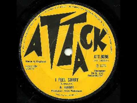 BRAD LUNDAY - I feel sorry + version (1974 Attack UK press)