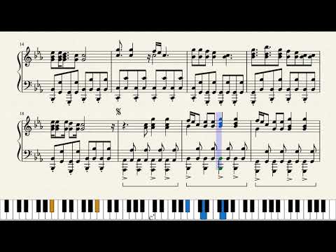 Rolling in the Deep - Adele Piano Video