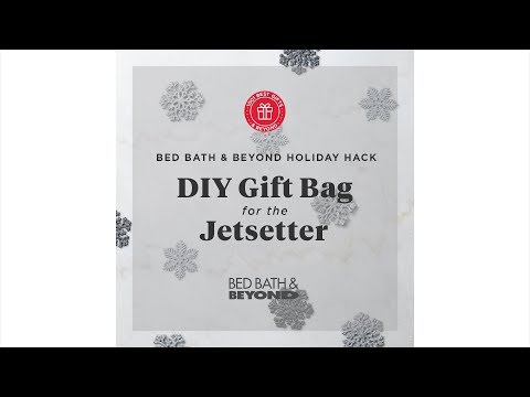 DIY Gift Bag for the Jetsetter
