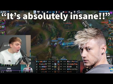 LS Reacts To INSANE AP Zeri Damage Onto Rekkles In The LFL!!