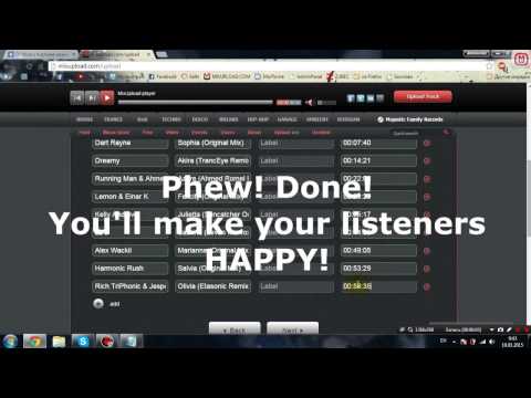 Mixupload.com | Tutorial #1: How to Upload your Mix