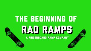 The beginning of Rad Ramps.....