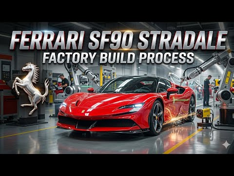 Thumbnail for How Ferrari Builds the SF90 Stradale: Inside the Secret Factory Process! (4K) by Ferrari SF90 Stradale