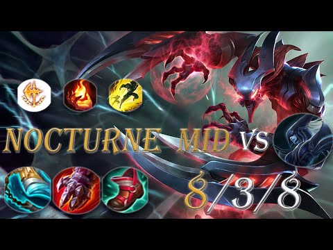 Nocturne Vs Lissandra Mid. Nocturne Mid Is A Permanently Threat. League Of Legends