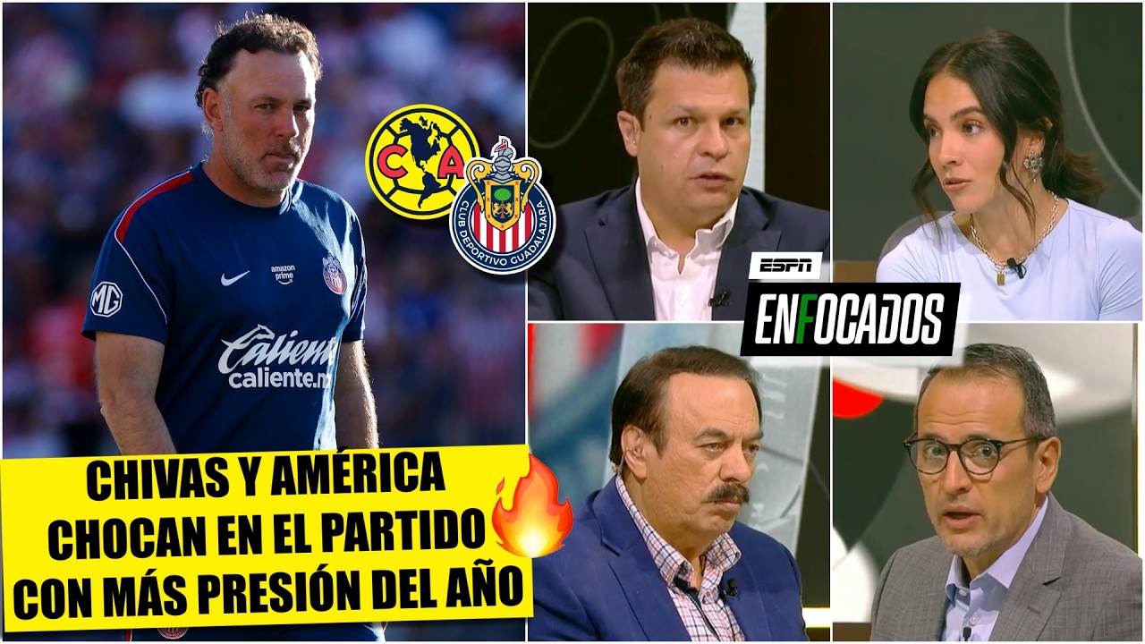 LAS CHIVAS tienen de hijo al AMÉRICA y son favoritas en CLÁSICO NACIONAL de LIGA MX | Enfocados