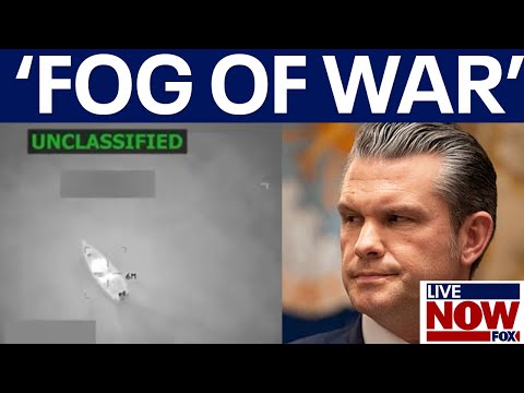 Video | Hegseth cites ‘fog of war’ for second strike on alleged drug boat