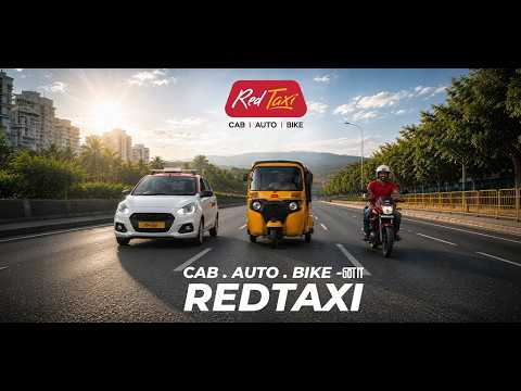 RedTaxi: Book Cab, Auto & Bike