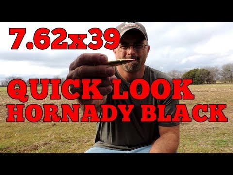 7.62X39 HORNADY BLACK REVIEW