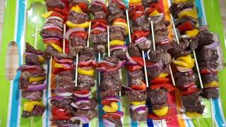 Korean Steak Kabobs