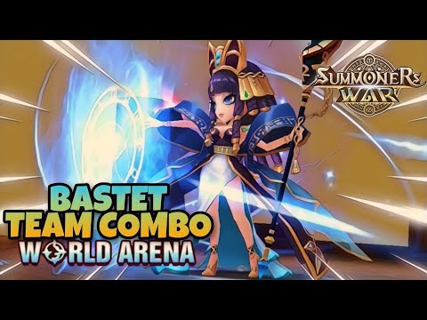 Bastet Team Combo in World Arena Ep. 2 - Summoners War