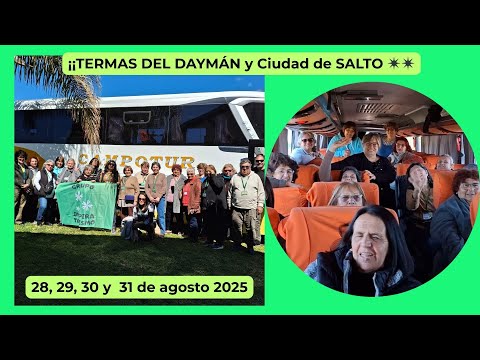 ¡¡TERMAS DEL DAYMÁN y Ciudad de SALTO ✴✴ 3