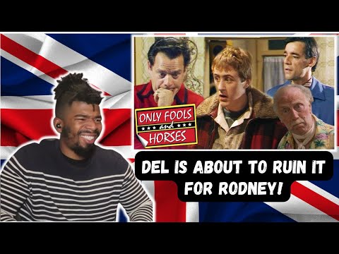 AMERICAN REACTS TO Only Fools and Horses S5 E7 - A Royal Flush | PART 1/2
