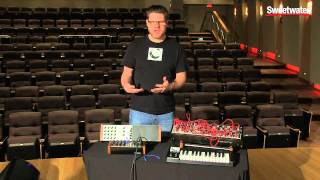 Video thumbnail for Pittsburgh Modular System 10.1 Semi-modular Analog Synthesizer Demo - Sweetwater Sound by Sweetwater