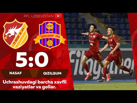NASAF — QIZILQUM 5:0 Coca-Cola Superliga. 9-tur