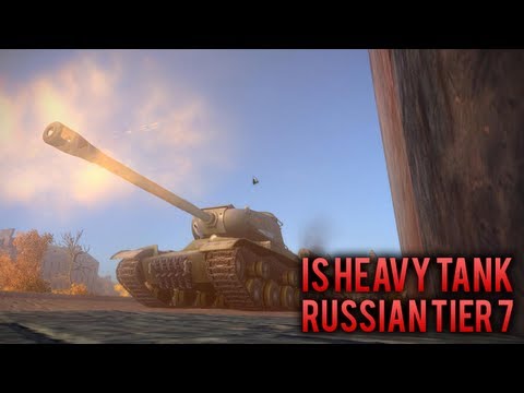 World of Tanks - IS - Tier 7 Russian Heavy Tank "Top Gun, Mastery 1st Class, Steel Wall, Sniper"