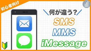 11🔰iPhoneでメール・SMS・MMS・iMessageの違いを知って使い分けよう｜#iPhoneの使い方 #iPhone入門