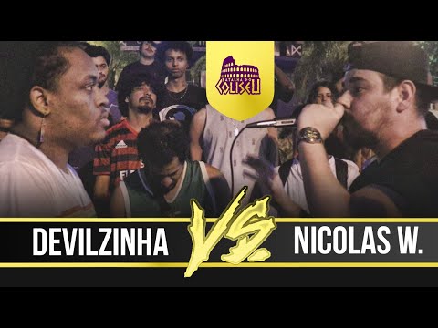 (PEGOU FOGO 🔥 🔥) NICOLAS WALTER (RS) X DEVILZINHA - BATALHA DO COLISEU - EDIÇÃO 78