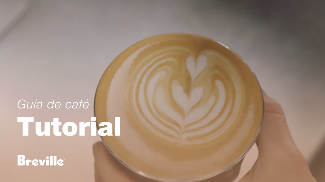 Tutorial de guía de café de Breville - Cómo crear arte latte: el tulipán y la roseta