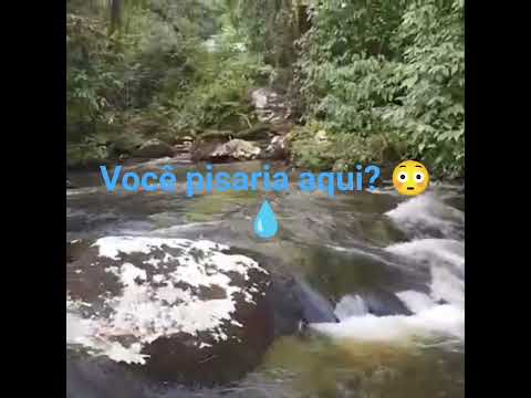 Paraíso escondido em Corupá SC 💧🌿 você pisaria aqui? Salva e venha conhecer esse lugar! 😍✨