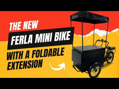 New Ferla Mini Bike with Foldable Design!
