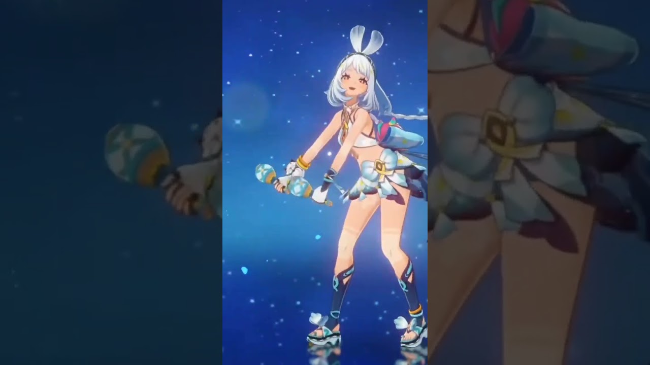 When you are facing enemy with Mualani, your Mualani: #mualani #natlandance #genshinimpact