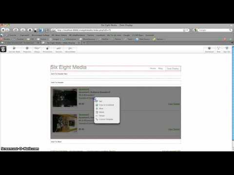 Data Display Import/Export Function