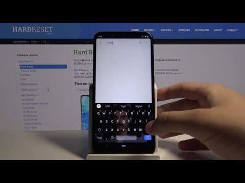 How to Activate High Contrast Text in NOKIA 8.1 – Display Settings