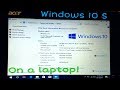 Installing Windows 10 S On Actual Hardware