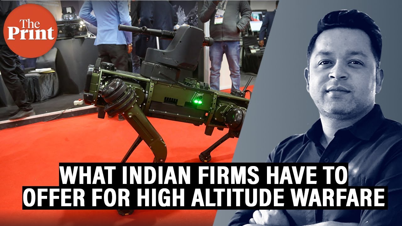 From robotic mules to special sights, what Indian companies have to offer to the Fire and Fury Corps