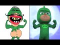 PJ Masks Drawing Meme Catboy Gekko Owlette
