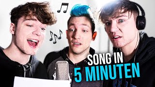 wir schreiben einen SONG in 5 MINUTEN (mit REZO) 😱🎶