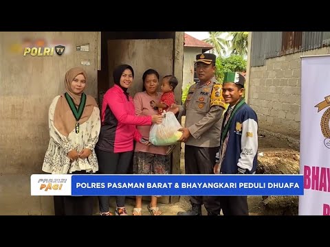 POLRES PASAMAN BARAT &amp; BHAYANGKARI PEDULI DHUAFA