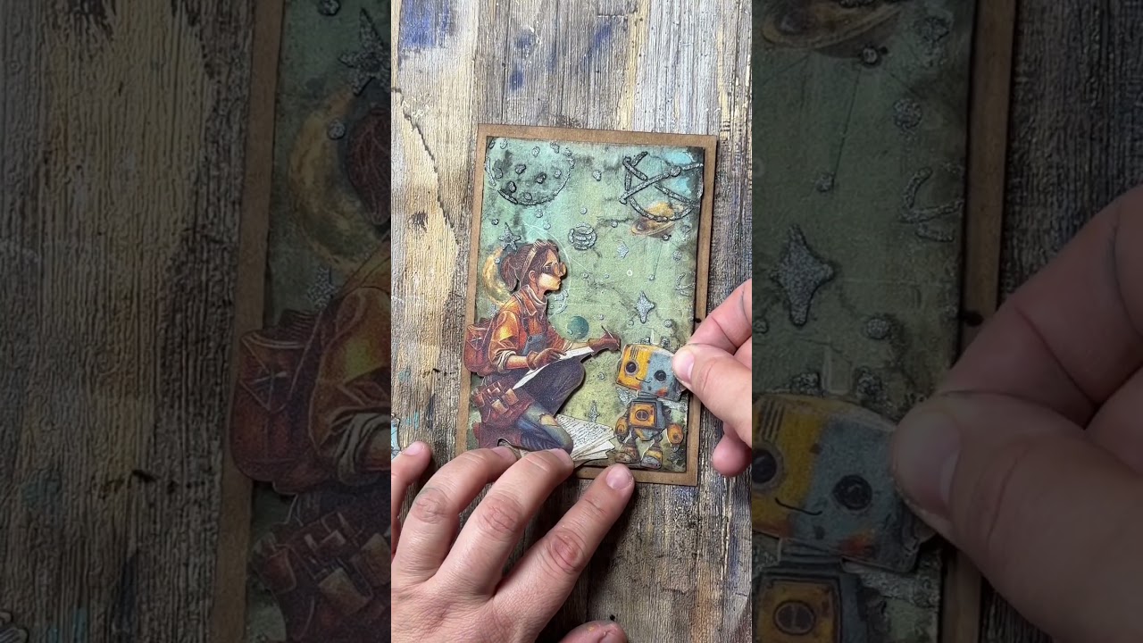 A New Beginning Card TUTORIAL by @CristinaRadovanPineda