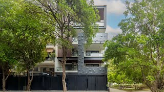 Pyramids Inspired Metal Facade Cladding | Bespoke Modern Residential Facades and Elevation Designs