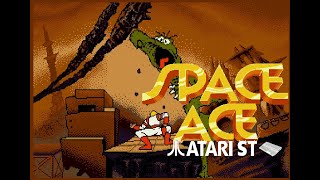 Space Ace - Atari ST (1989) longplay