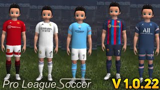 Pro League Soccer New Update Kits Season 22/23 Gameplay Android/iOS