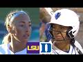 19 Duke Vs 10 LSU Women S College Softball Highlights Full Game 2026