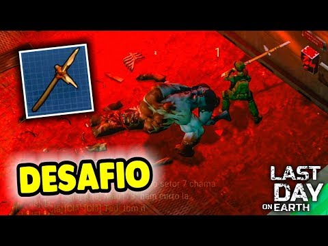 KILLING BLIND WITH SPEAR Entry Challenge - Last Day On Earth