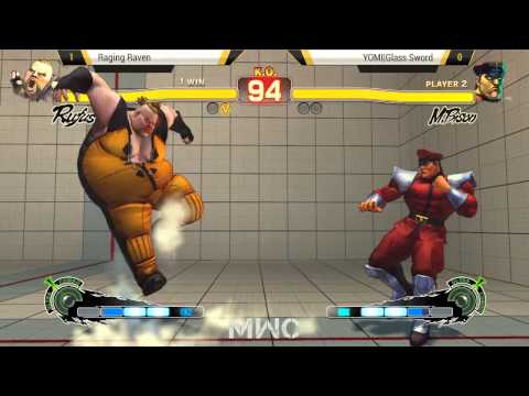 MWC - Raging Raven ( Rufus ) vs Yomi|Glass Sword ( Bison ) // USF4