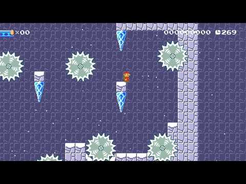 Frozen Mountain Cavern by ⌀Gibby⌀ - Super Mario Maker 2 - No Commentary 1bz