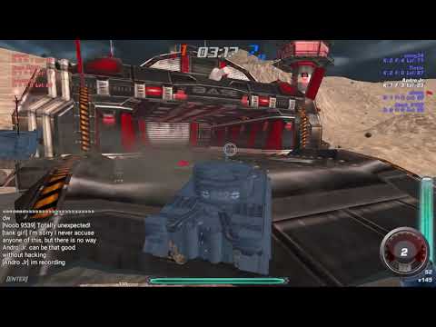 Playing Tank Off 2 as Andro Jr (Crashing is Broken).