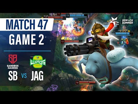 SB vs JAG | Match47 Game2 H/L | 2019 LCK Summer