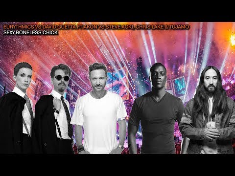 Eurythmics Vs David Guetta Vs Steve Aoki - Sexy Boneless Chick (David Guetta Tomorrowland 2019 Edit)