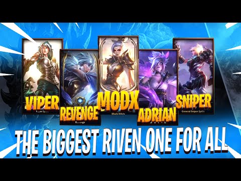 (Viper, Modx, Adrian Riven, Revenge, Sniper) The 5 Riven Gods One For All