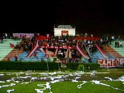 "Recibimiento al Equipo Copa Chile 2009-2010" Barra: La Banda Cementera • Club: Unión La Calera