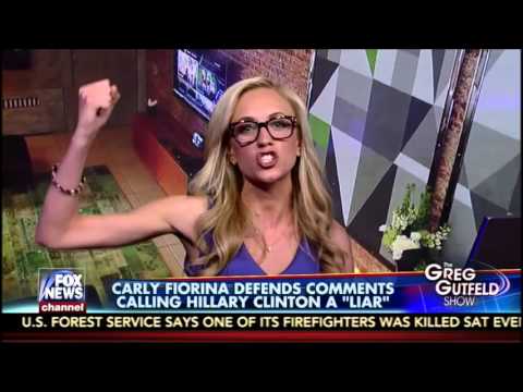 08-09-15 Kat Timpf on Gutfeld - Carly Shutdown of Chris Matthews
