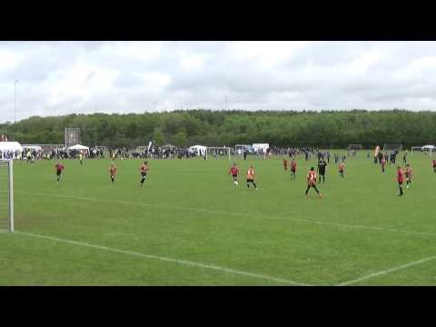 HUI - Farum BK T Pinsecup 2015 Nykøbing Falster Finale U11A  anden halvleg resultat 1 - 2