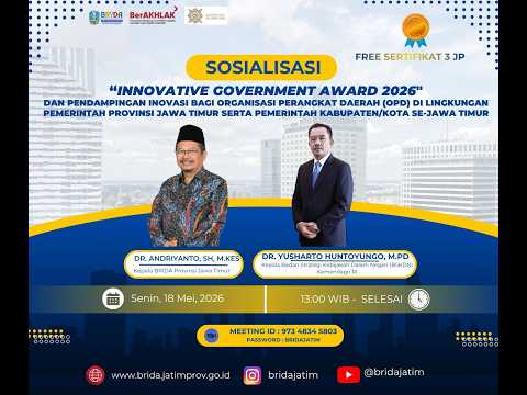 Sosialisasi Innovative Government Award 2026