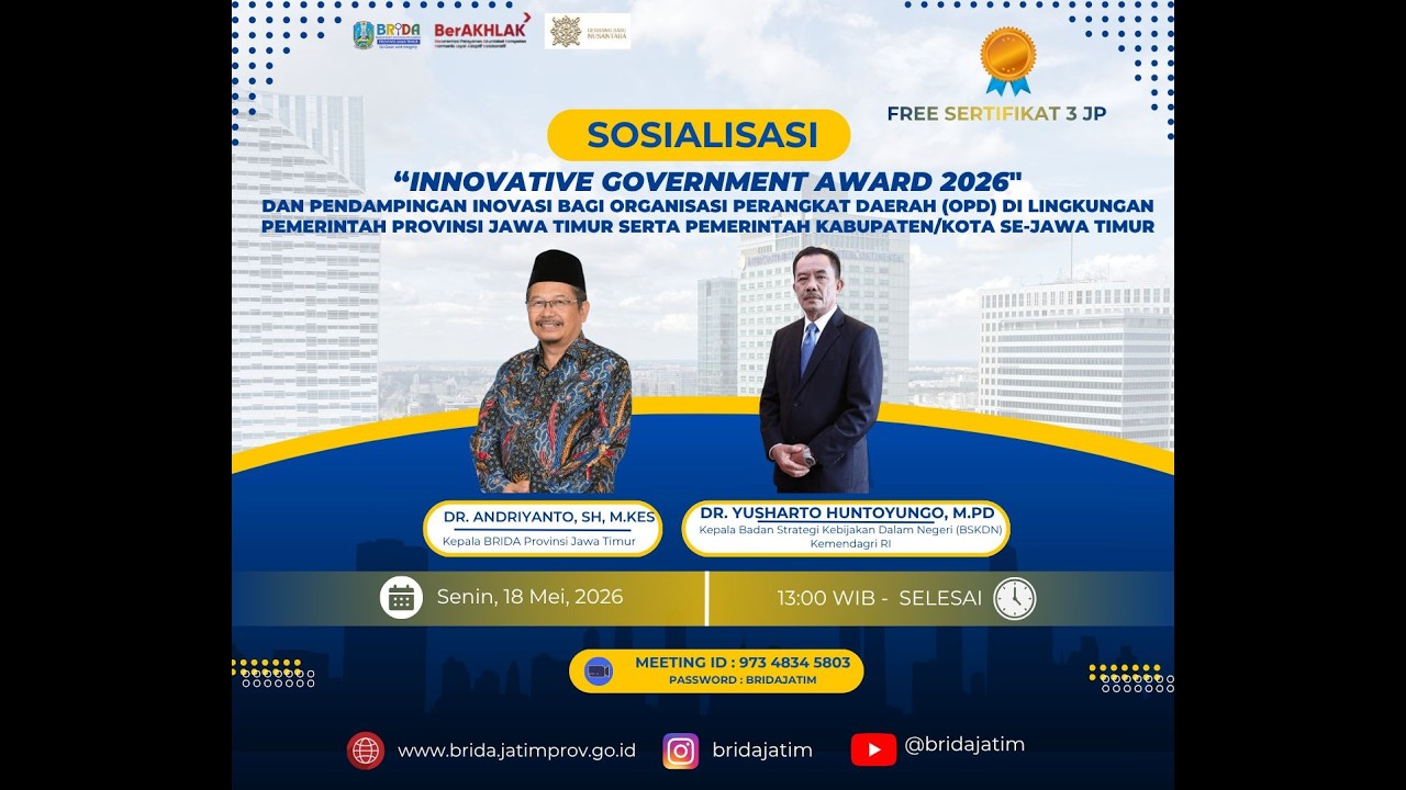 Sosialisasi Innovative Government Award 2026