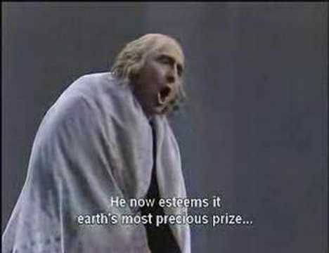 Das Rheingold I - Loge's monolog